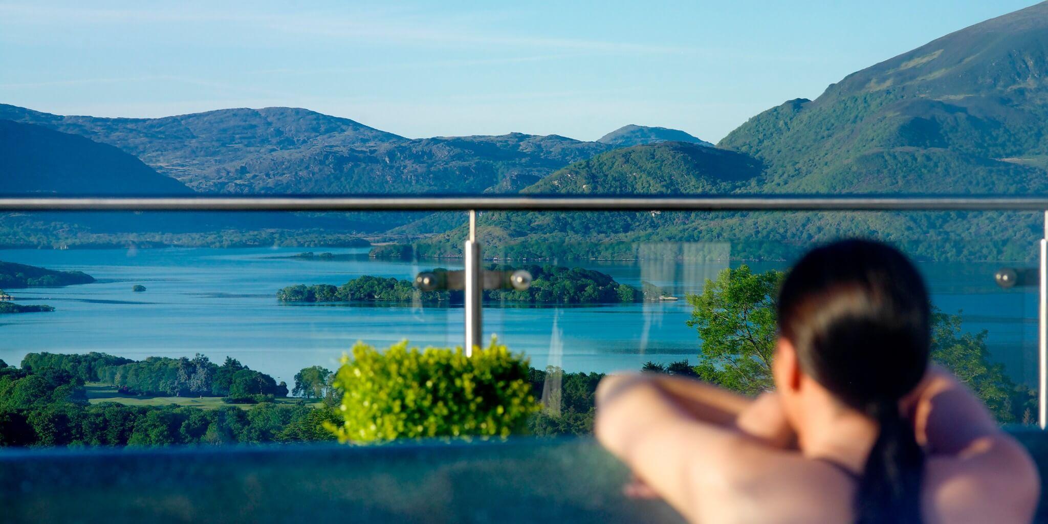 קיל איירן Aghadoe Heights Hotel & Spa מראה חיצוני תמונה View of the lake from the hotel