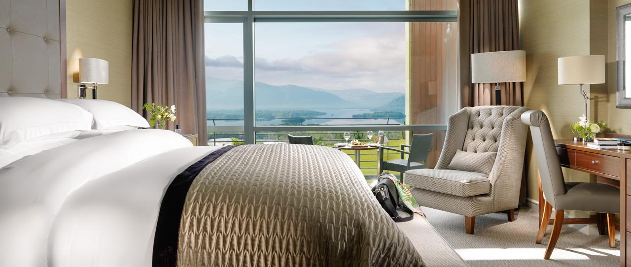 קיל איירן Aghadoe Heights Hotel & Spa מראה חיצוני תמונה A bedroom at The Killarney Collection